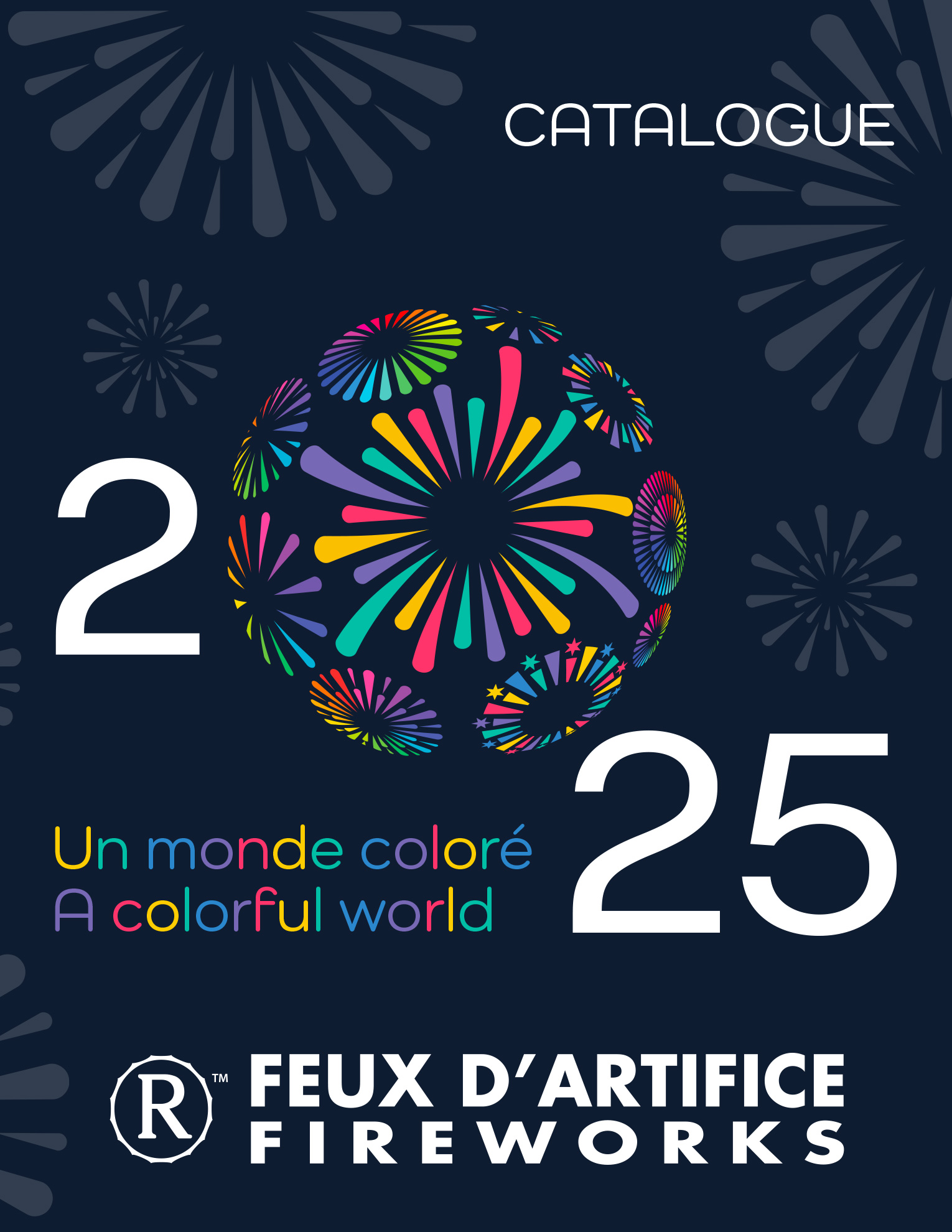 catalogue de produit de feux d'artifice grand public - Royal Pyrotechnie 2025